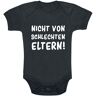 Familie & Freunde Body für Babys - Nicht von schlechten Eltern - Kids - Nicht von schlechten Eltern - für Mädchen & Jungen - schwarz - Kinder & Babies - unisex