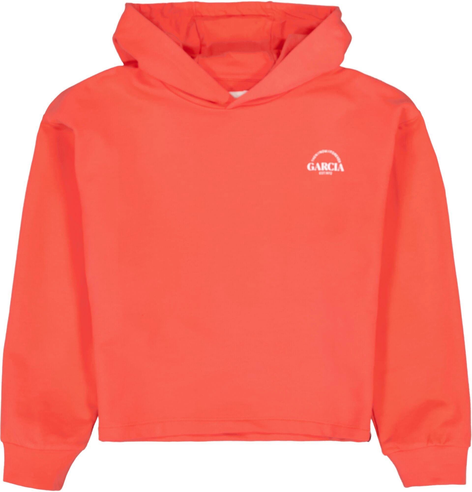 Garcia Kapuzensweatshirt in kurzer modischer Form