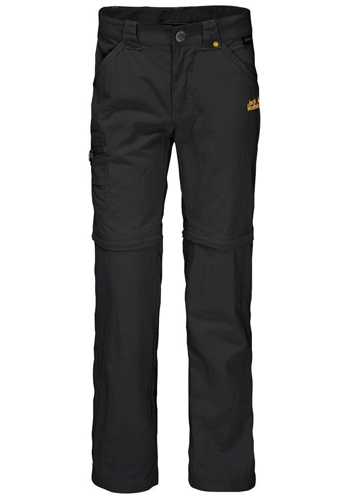 Jack Wolfskin Zip-off-Hose »SAFARI ZIP OFF PANTS K«, schwarz