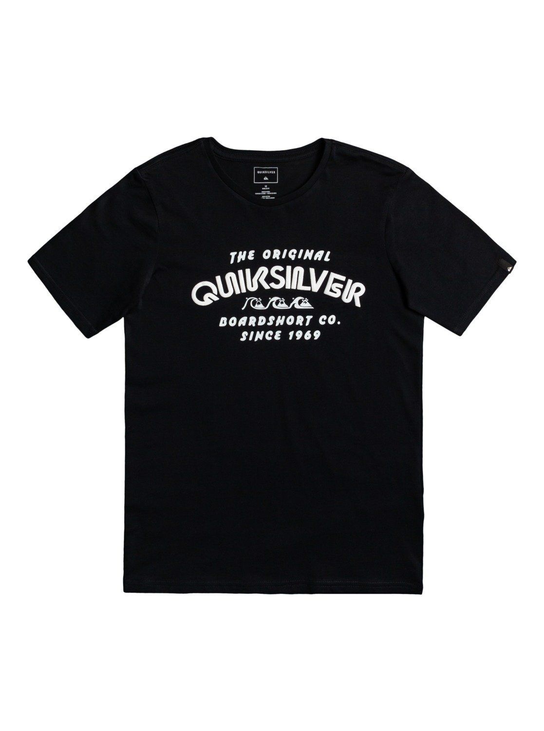 Quiksilver T-Shirt »Wilder Mile«, schwarz