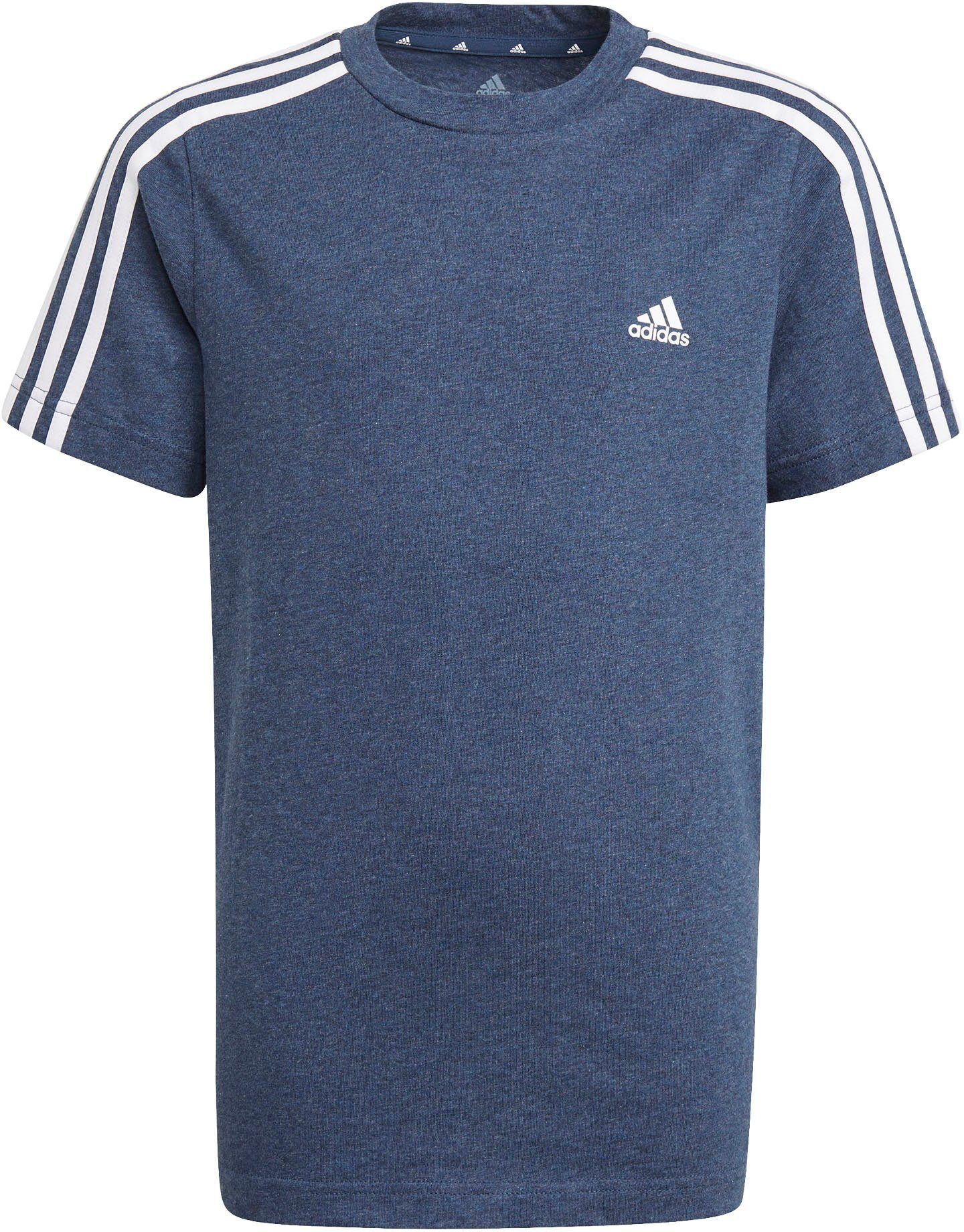 Adidas Performance T-Shirt »ADIDAS ESSENTIALS 3-STREIFEN«, dunkelblau