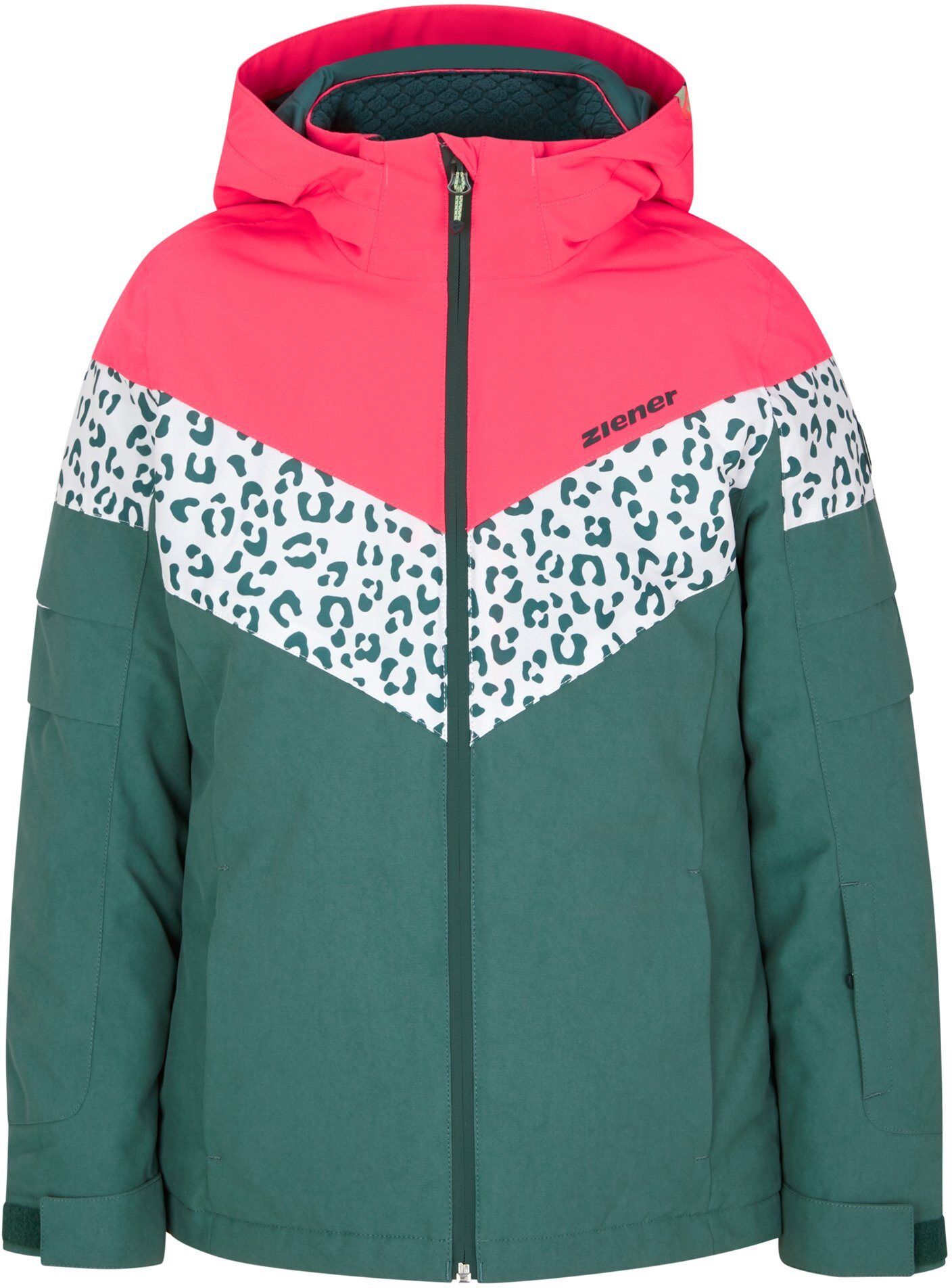 Ziener Skijacke »ALJA Junior«, green