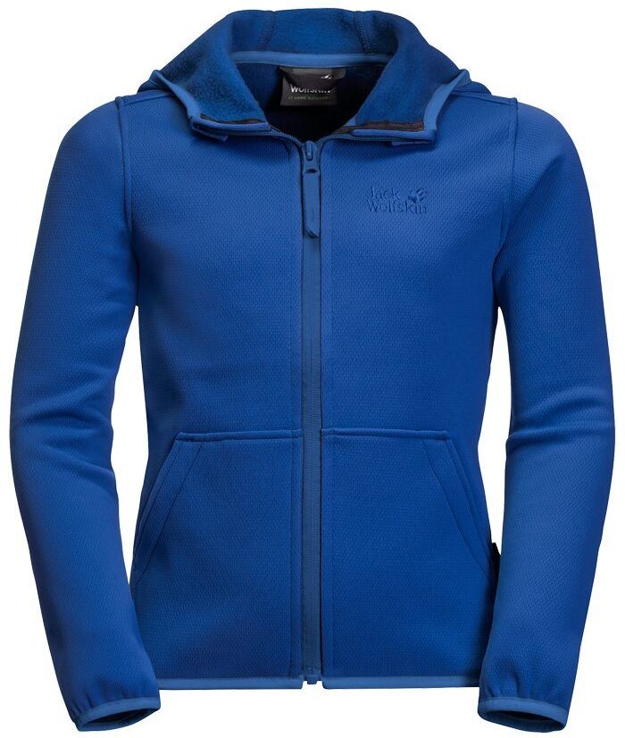 Jack Wolfskin Fleecejacke »KIEWA JACKET KIDS«, saphirblau