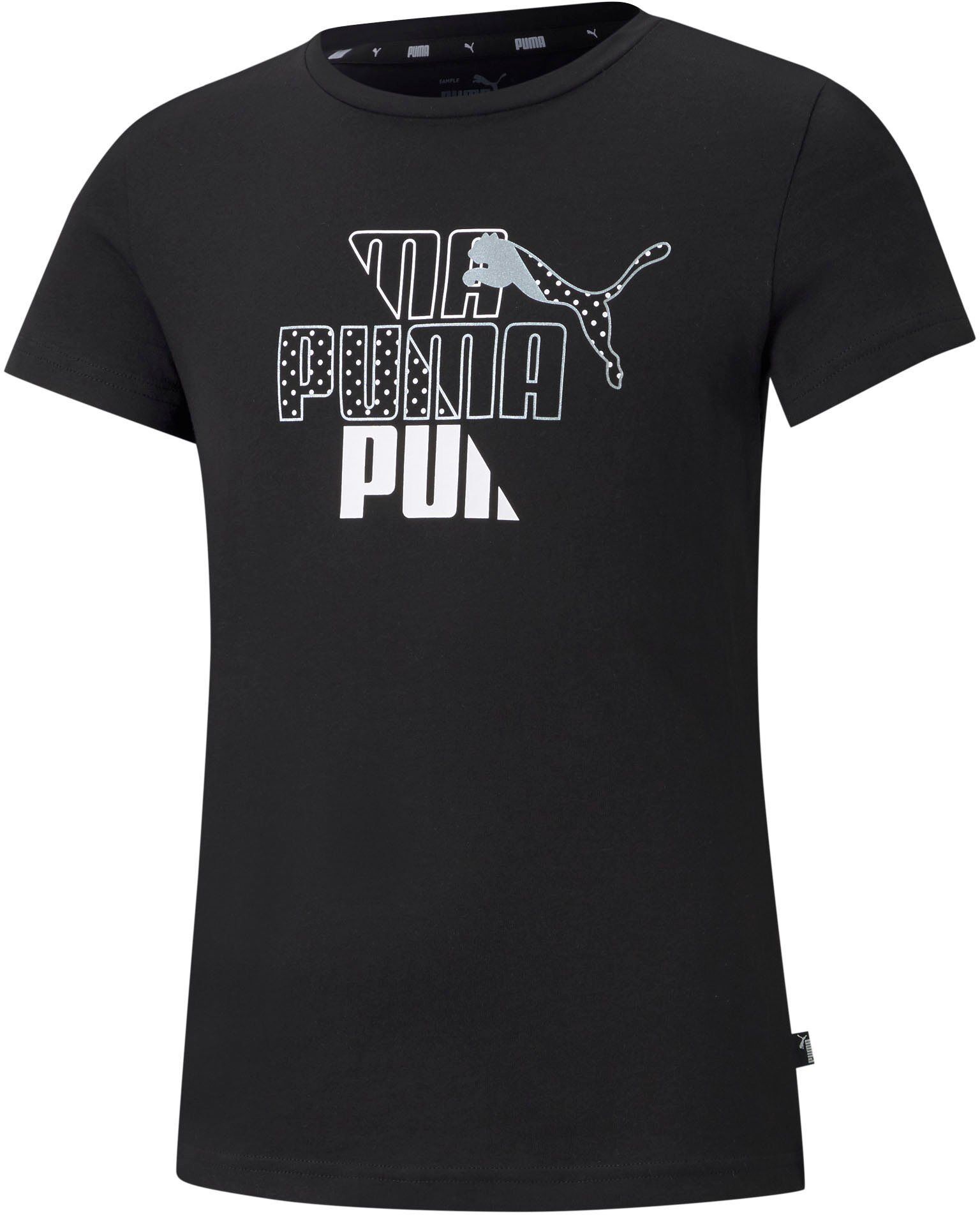 Puma T-Shirt »Graphic Tee G«, schwarz