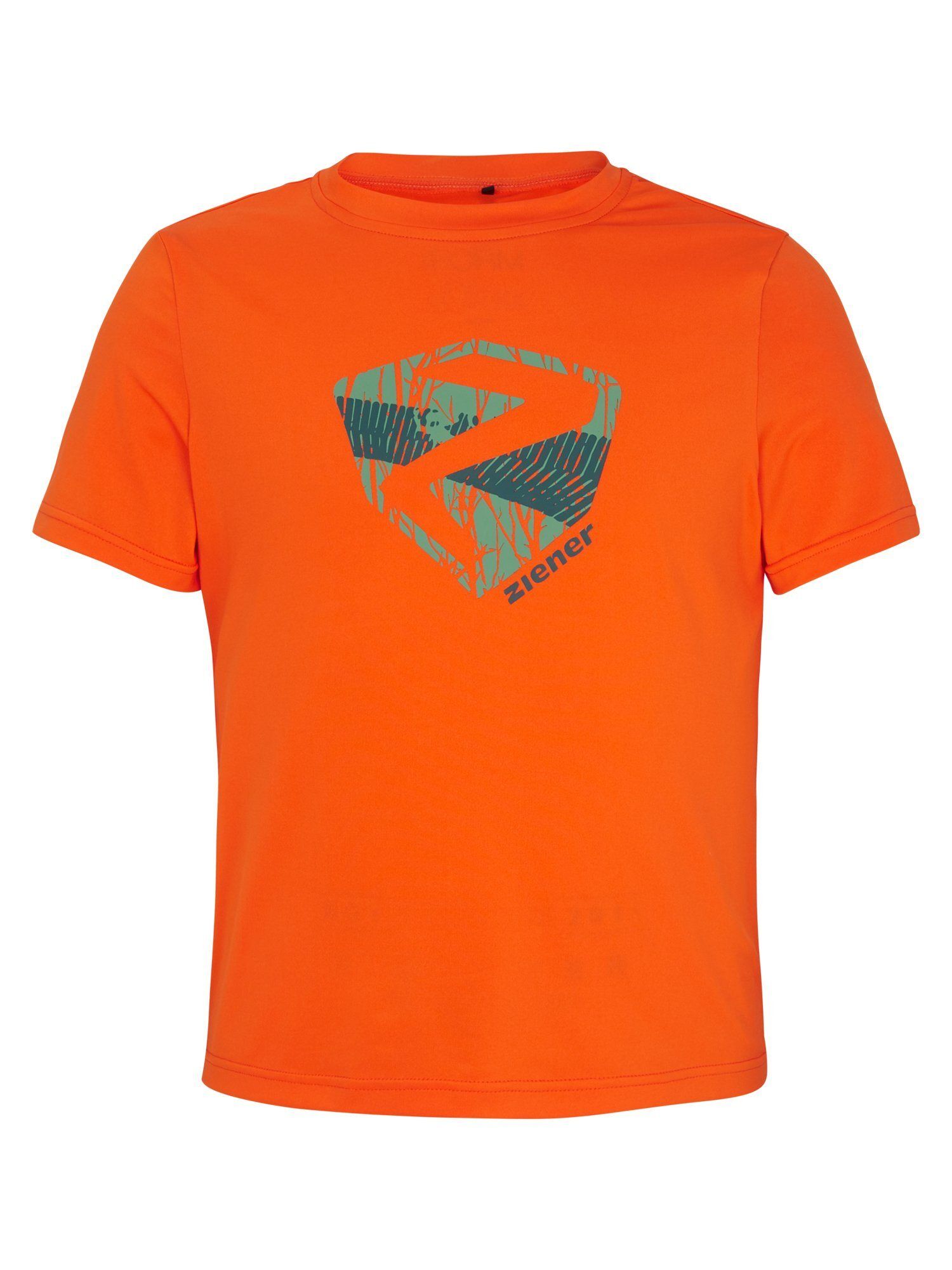 Ziener T-Shirt »NADEN Junior«, orange
