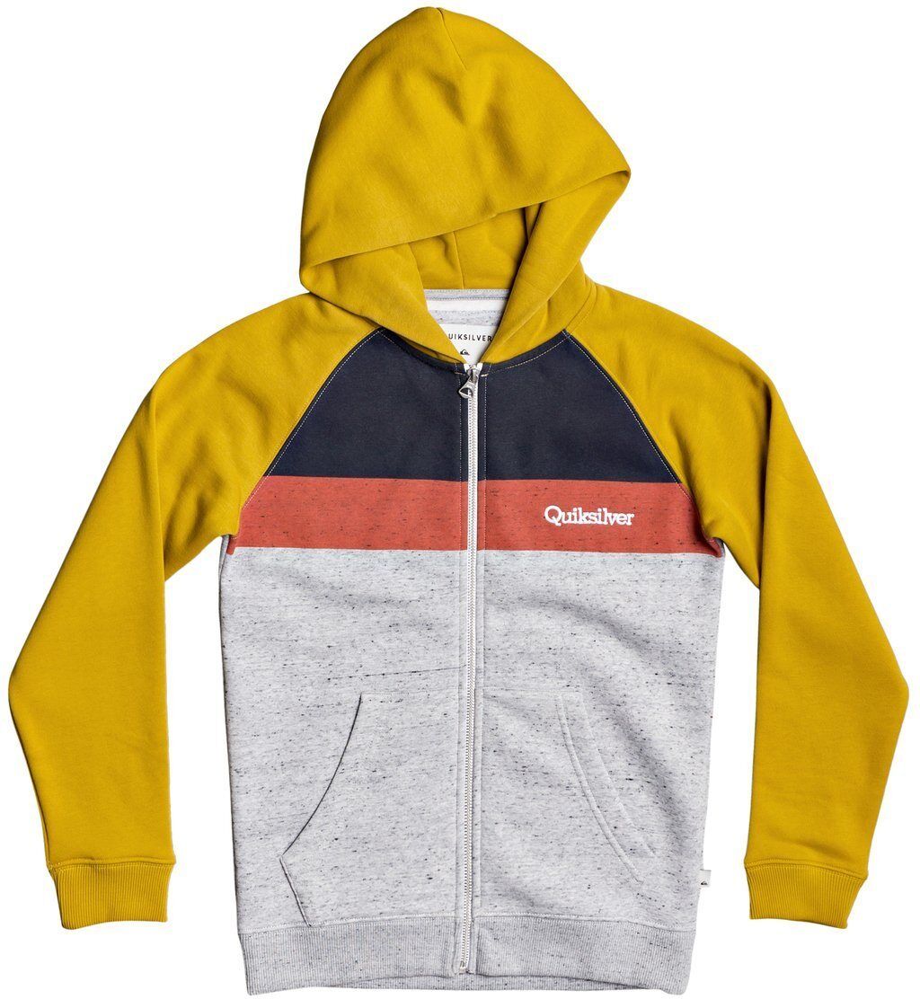 Quiksilver Kapuzensweatjacke »Easy Day«, gelb