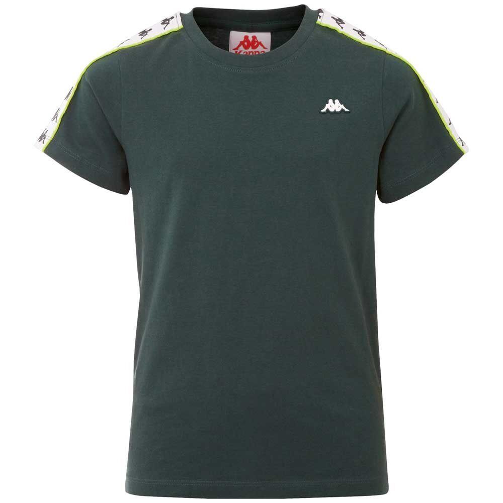 Kappa T-Shirt »AUTHENTIC HANNO KIDS« mit hochwertigem Jacquard Logoband, ponderosa pine