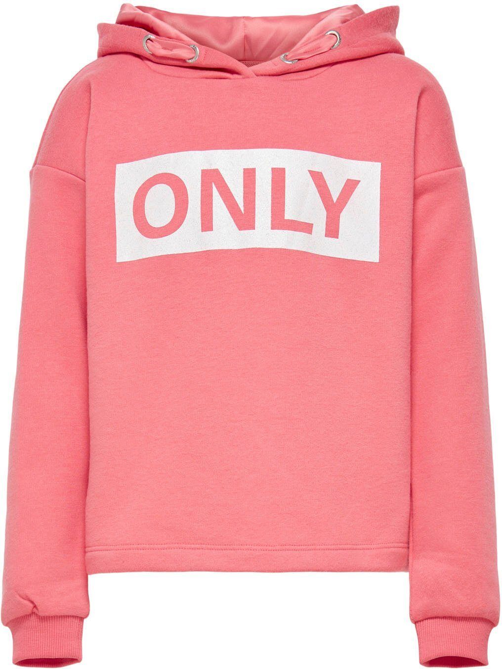 KIDS ONLY Kapuzensweatshirt »KONWENDY« ohne Bündchen am Saum