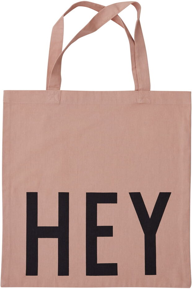 Design Letters - AJ Favourite Tragetasche, Hey / nude