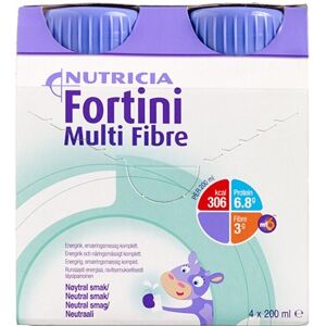 Nutricia Fortini Multi Fibertilskud Neutral 200 ml - Børneernæring