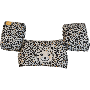 Swim Essentials Beige Leopard Redningsvest 2-6 år