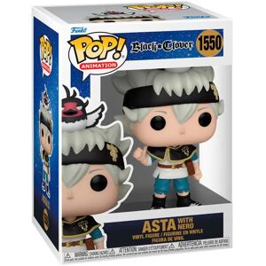 Black Clover Sort kløver POP! Animeret vinylfigur Asta m/Nero 9 cm