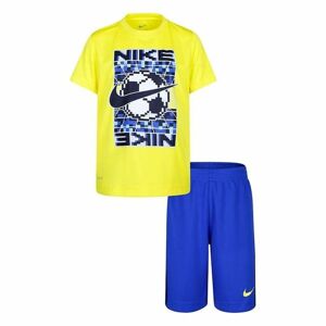 Sportstøj til Børn Nike Gul Blå 2 Dele - 5 år