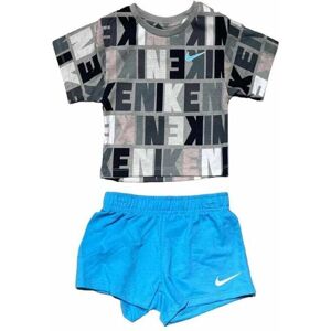 Sportstøj til Børn Nike  Knit Short Blå - 4 år