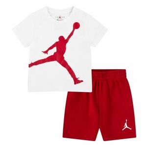 Sportstøj til Børn Nike Hvid Rød 2 Dele - 12 måneder