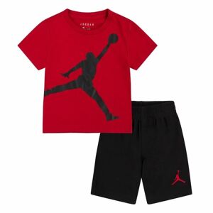 Träningskläder, Barn Nike Svart Röd Multicolour 2 Delar 18 månader