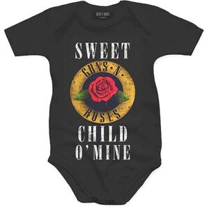Guns N' Roses Kids Baby Grow: Child O' Mine Rose (12 Months)