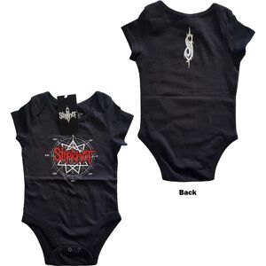 Slipknot Kids Baby Grow: Star Logo (Back Print) (6-9 Months)