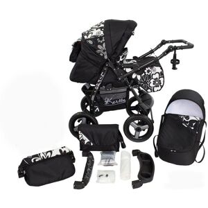 Baby Group Lirdo Lirdo kombi - Black/White