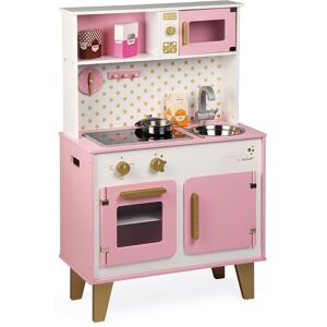 Janod Stort Komfur Candy Chic Hvid,Rosa 3-8 Years