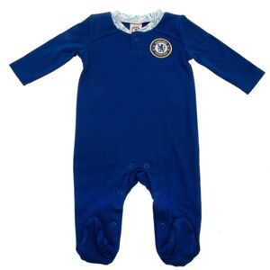 Chelsea FC Baby Crest langærmet pyjamasdragt med lange ærmer