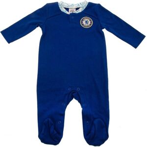 Chelsea FC Baby Crest langærmet pyjamasdragt med lange ærmer