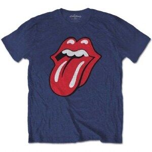 Bengans Rolling Stones - The Rolling Stones Kids T-Shirt: Classic Tongue Navy