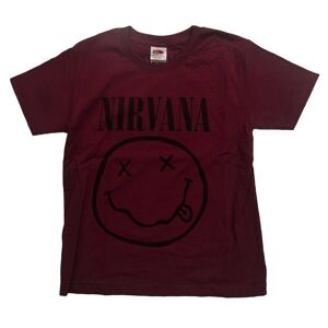 Nirvana Kids T-Shirt: Grey Smiley (13-14 Years)