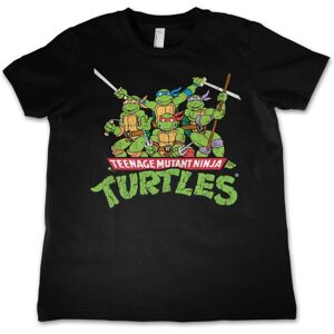 Teeange Mutant Ninja Turtles Distressed Group Kids T-Shirt 4Years-XS