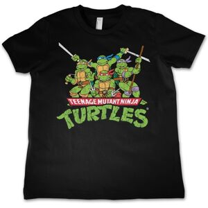 Teeange Mutant Ninja Turtles Distressed Group Kids T-Shirt 6Years-S