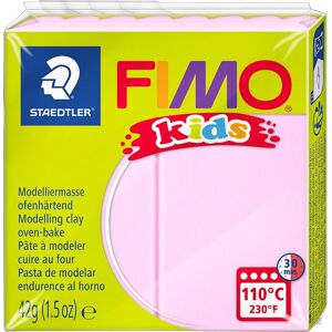 Fimo Kids Ler, 42g, Lyserød