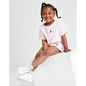 Jordan Girls' Essential T-Shirt & Shorts Set Infant, Pink