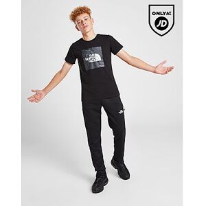 The North Face Camo Box T-Shirt Junior, Black