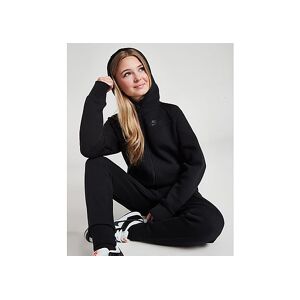 Nike Girls' Tech Fleece Full Zip Hoodie Junior, Black/Black/Black