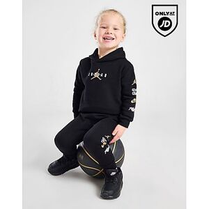 Jordan Logo Hættetrøje Tracksuit Småbørn, Black