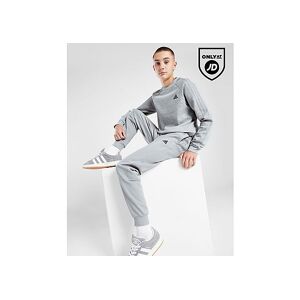 adidas Badge Of Sport Contrast Crew Tracksuit Junior, Grey