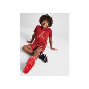 Jordan Flight T-Shirt/Shorts Set Children, Red