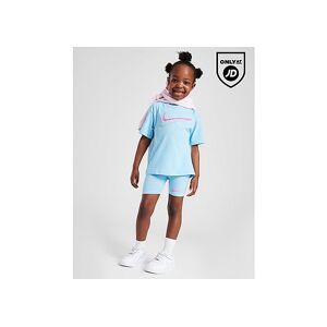 Nike Girls' Graphic T-Shirt/Shorts Set Children, Blue