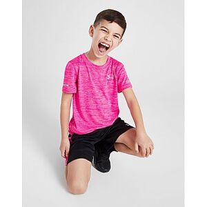 Under Armour Tech T-Shirt/Shorts Set Children, Pink