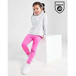 Under Armour Girls' Tech 1/4 Zip Tracksuit Children, Grey