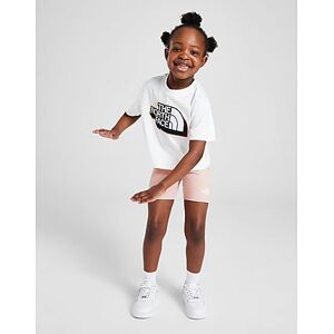 The North Face Girls' T-Shirt/Cycle Shorts Set Children, White