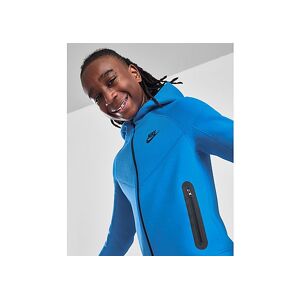 Nike Tech Fleece Full Zip Hoodie Junior, Light Photo Blue/Black/Black