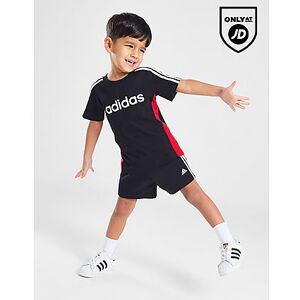 adidas Linear T-Shirt/Shorts Set Infant, Black