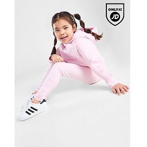 adidas Originals Repeat Trefoil Hoodie/Leggings Set Children, Pink