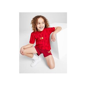 adidas Mickey Mouse 100 T-Shirt/Shorts Set Children, Red