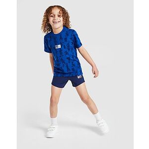 adidas Mickey Mouse 100 T-Shirt/Shorts Set Children, Blue