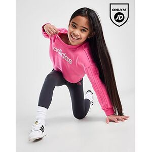 adidas Linear Crew Tracksuit Børn, Pink