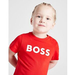 BOSS Large Logo T-Shirt Infant, Red