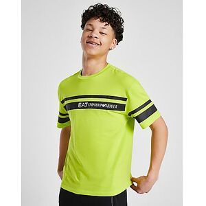 Emporio Armani EA7 Linear Logo T-Shirt Junior, Yellow