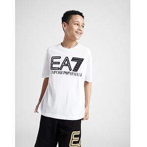 Emporio Armani EA7 Reflective Logo T-Shirt Junior, White